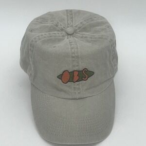 OBS Embroidered‎ Hat Adams Essentials Beige Baseball Cap